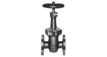 GATE VALVE BRONZE FLANGED-END, RISING-STEM F7367 5KG-20MM