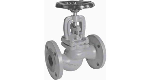 GLOBE VALVE NODULAR CAST IRON, DIN FLANGED PN10/16 #263 50MM