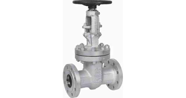GATE VALVE DIN CAST STEEL PN40, FLANGED #3840 DN 20