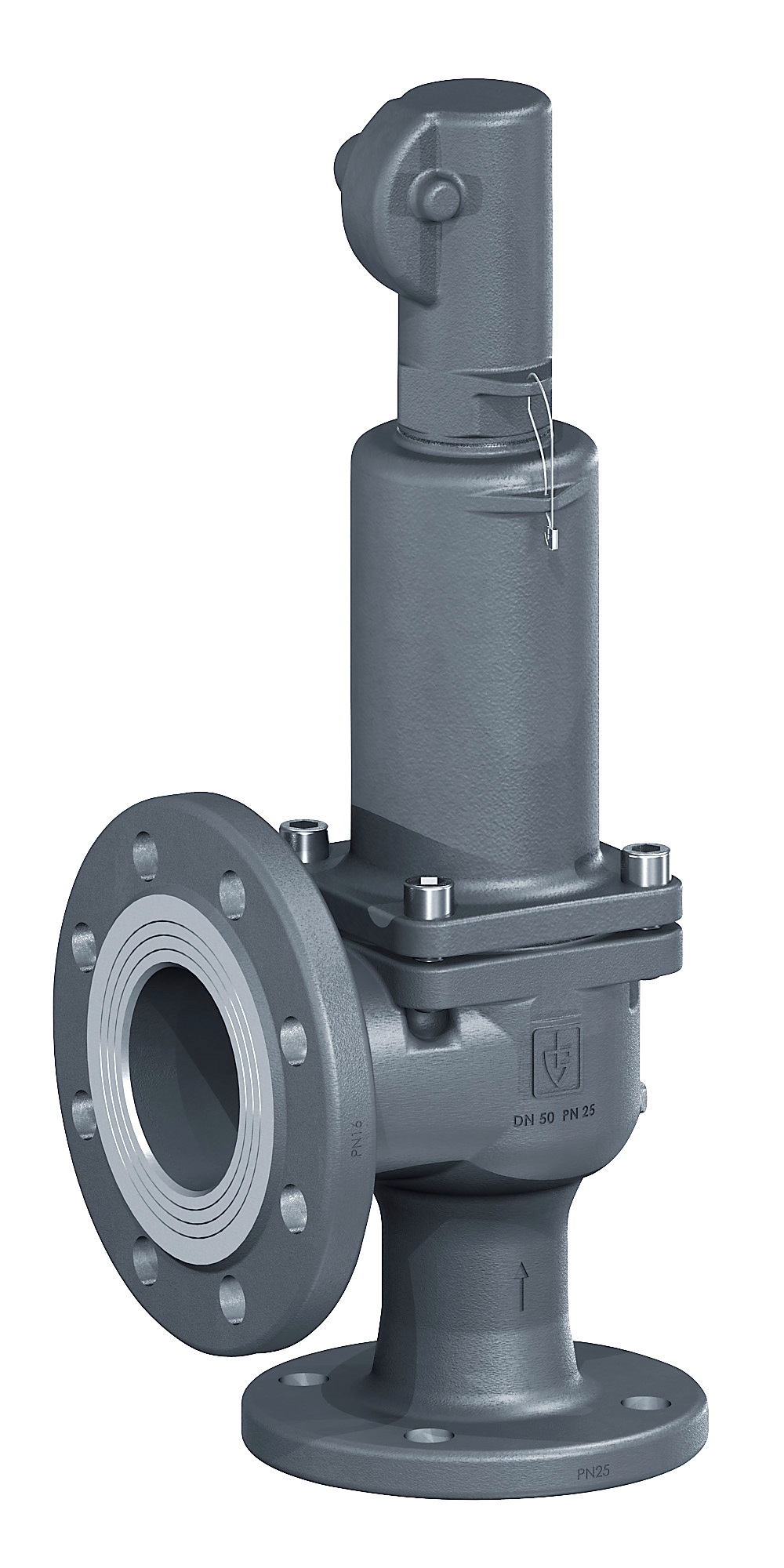 VALVE SAFETY C-IRON #352BGFO, G/T W/BELLOW NOLFTDEV PN40DN40