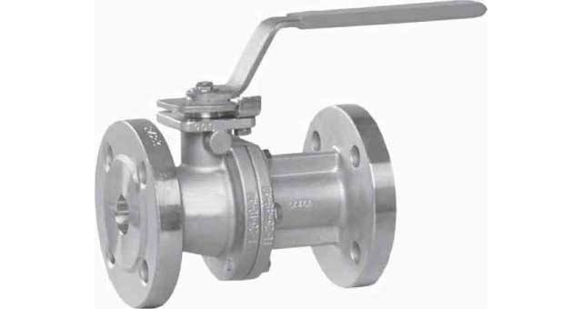 BALL VALVE DIN S.STEEL FLANGED, FULL BORE PN 40 #7389 DN 40