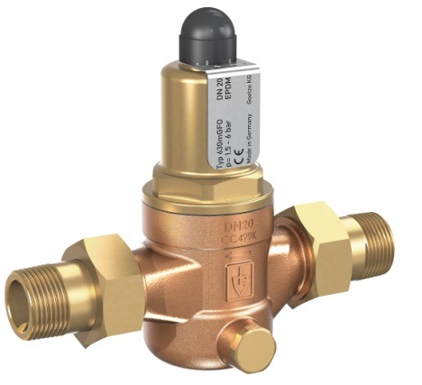 VALVE OVERFLOW GUNMETAL, #630MGFO DIN 32