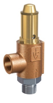 VALVE SAFETY GUNMETAL #861SGL, DIN 0.5-50 BAR DN10