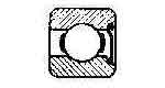 BALL BEARING SINGLE ROW, DEEP GROOVE NO.6015Z
