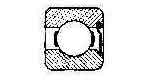 BALL BEARING SINGLE ROW, DEEP GROOVE NO.6205Z