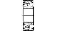 ROLLER BEARING SPHERICAL, NO.22309