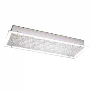 LUMINAIRE RECESSED LED, 220-240V AC 2X12.5W(4 FT)