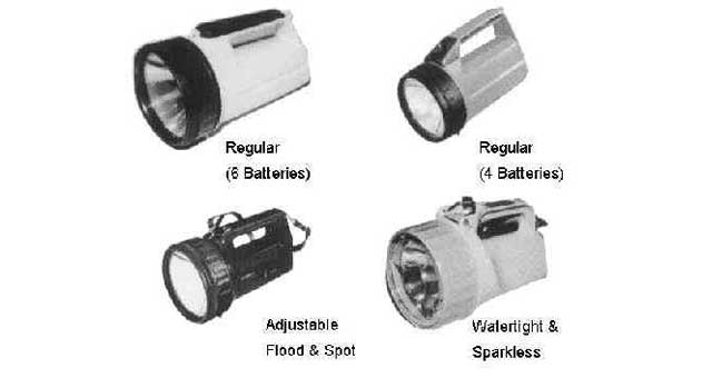 FLASHLIGHT STRONG ADJUSTABLE, FLOOD & SPOT UM-1X4'S