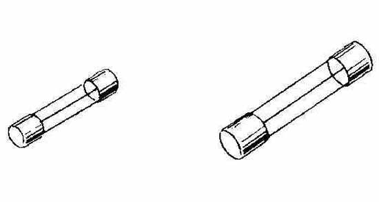 FUSE GLASS TUBE TYPE 125V, 0.1AMP DIA6.35XL30MM