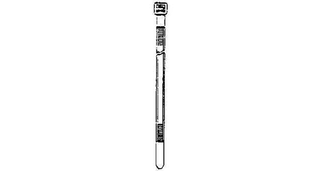 CABLE TIE SELF-LOCKING PLASTIC, 250MM 100'S