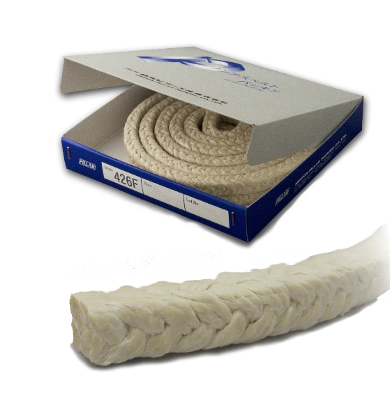 PACKING PTFE RAMIE, PILLAR NO.426F 9.5MMX3.6MTR