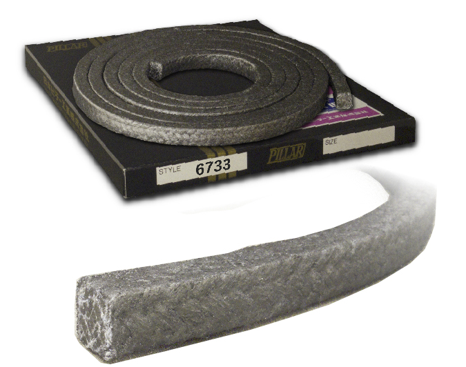 PACKING NON ASBESTOS FOR PUMP, PILLAR NO.6733 5MMX3MTR