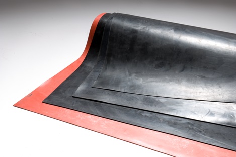 SHEET RUBBER VITON BLACK, TH:2MMXW:1000MM #RP630020