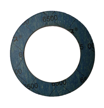 GASKET FLANGE RUBBER V6500 N/A, RAISED FACE 5KG/CM2 1.5MM 15A