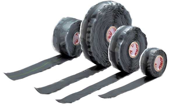 TAPE RAPID REPAIR SELF FUSING, HEAT RESISTANCE 25MMX5MTR