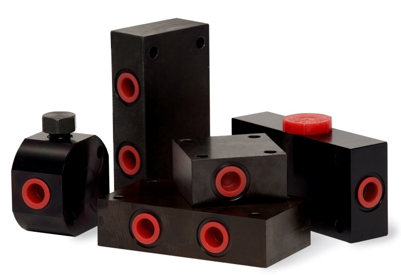 BLOCK PORTING S.STEEL 3 WAY, G1/4 FEMALE THREAD 300MPA