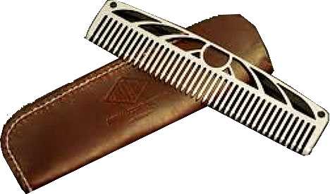 HAIR COMB POCKETABLE WITH SACK