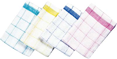 GLASS TOWEL COTTON 410X700MM
