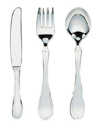 DINNER FORK 18-CHROME, STAINLESS ENGRAVED HANDLE