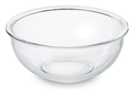 GLASS BOWL TEMPERED 140MM