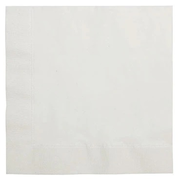 NAPKIN PAPER TABLE 2-PLY, 450MM/SQUARE 100'S