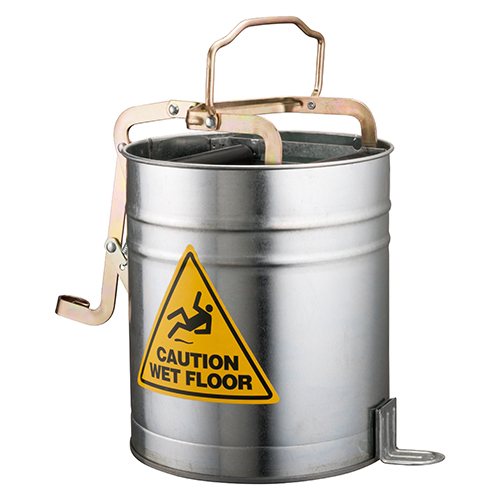 WRINGER MOP BUCKET GALVANIZED, 285X475X370MM
