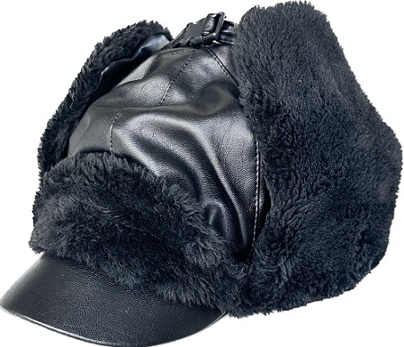 CAP WINTER LEATHER
