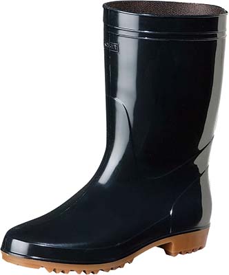 BOOTS RUBBER CLOTH-LINING, SHORT 27CM