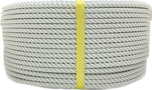 NYLON ROPE 3STRAND, 1-1/8"CIRX200MTR