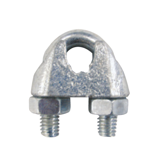 WIRE CLIP CAST-IRON STANDARD, BLACK 4.5MM