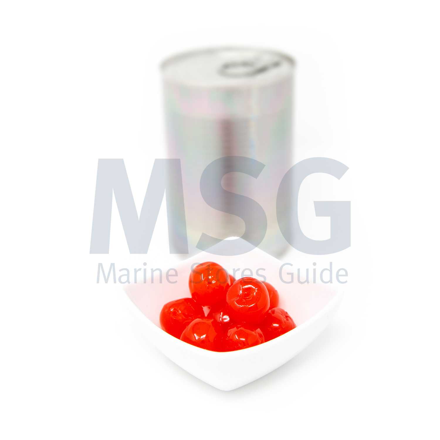 CHERRY MARASCHINO RED TINNED