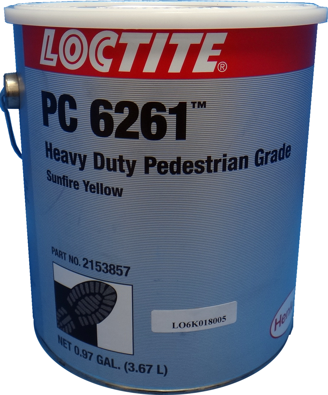 COATING ANTISLIP LOCTITE 36211, PC6261HDP GREEN 0.95GAL