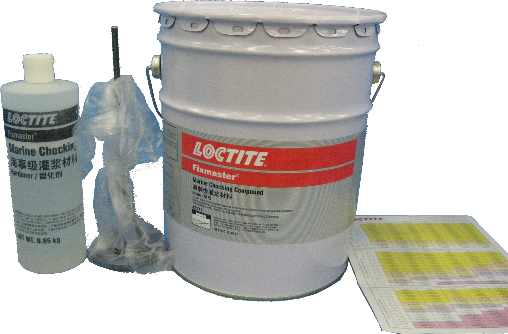 FLOORING & GROUT LOCTITE, PC7202 GREEN  3.8LTR