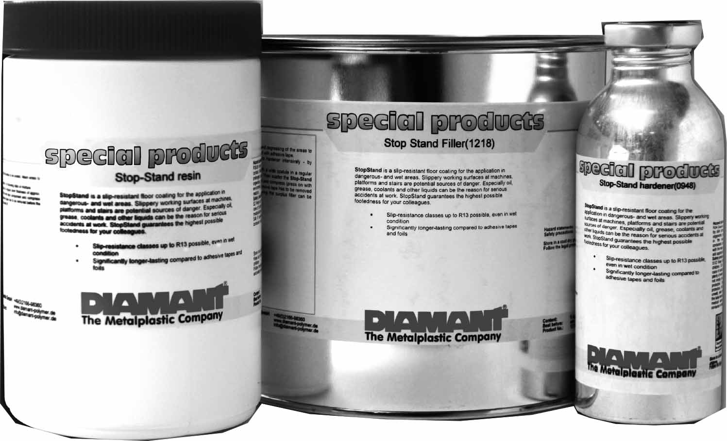 COATING PROTECTION DIAMANT, STOPSTAND SLIP 20KGS