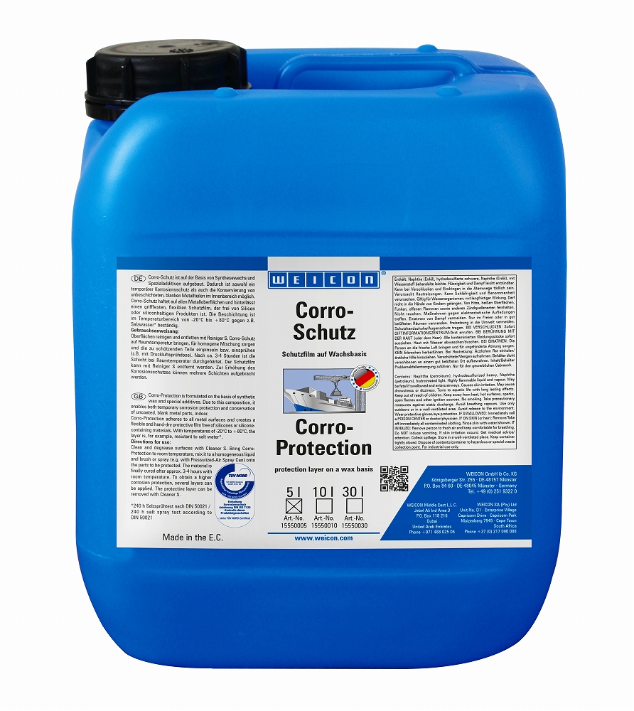 PAINT METAL PIGMENT WEICON, CORRO-PROTECTION 5LTR