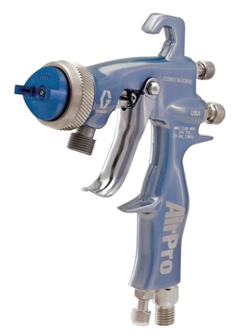 GUN SPRAY GRACO AIRPRO #288931, PRESSURE/CONVENTIONAL 0.055"