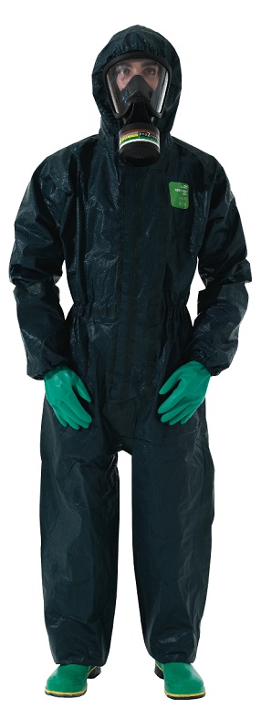 WORKWEAR MULTI-LAYER FABRIC, MICROCHEM 4000 GREEN L