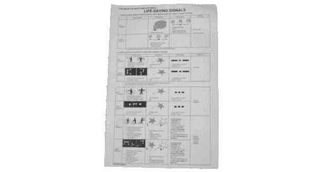 SIGNAL TABLE PLASTIC