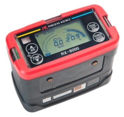 COMBUSTIBLE GAS DETECTOR, PORTABLE RX-8000