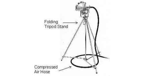 FOLDING TRIPOD STAND A-300, FOR A-TL45/44