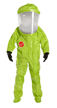 GAS PROTECTION SUITS DUPONT, DISPOSABLE TYCHEM 10000 SIZE L