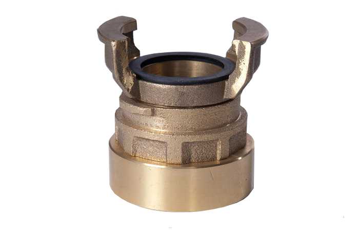 ADAPTER FIREHOSE GUILLEMIN, BRASS LUG45MM 2"R FEMALE