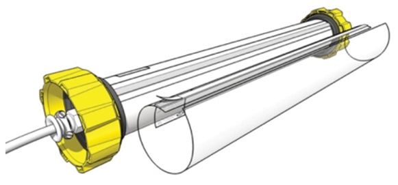 FILM PROTECTIVE 3'S LL-545/3, WOLF LEADLAMP TANK LIGHT KIT