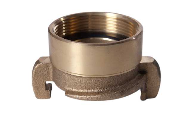 ADAPTER COUPLING BRASS KR, 2" LUG 84MM THREAD BSP FEMALE