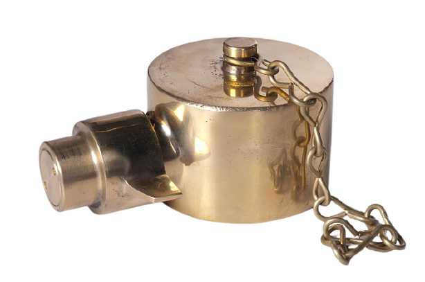 CAP FEMALE HOSE COUPLING BRASS, INSTANTANEOUS 2-1/2" SM420080