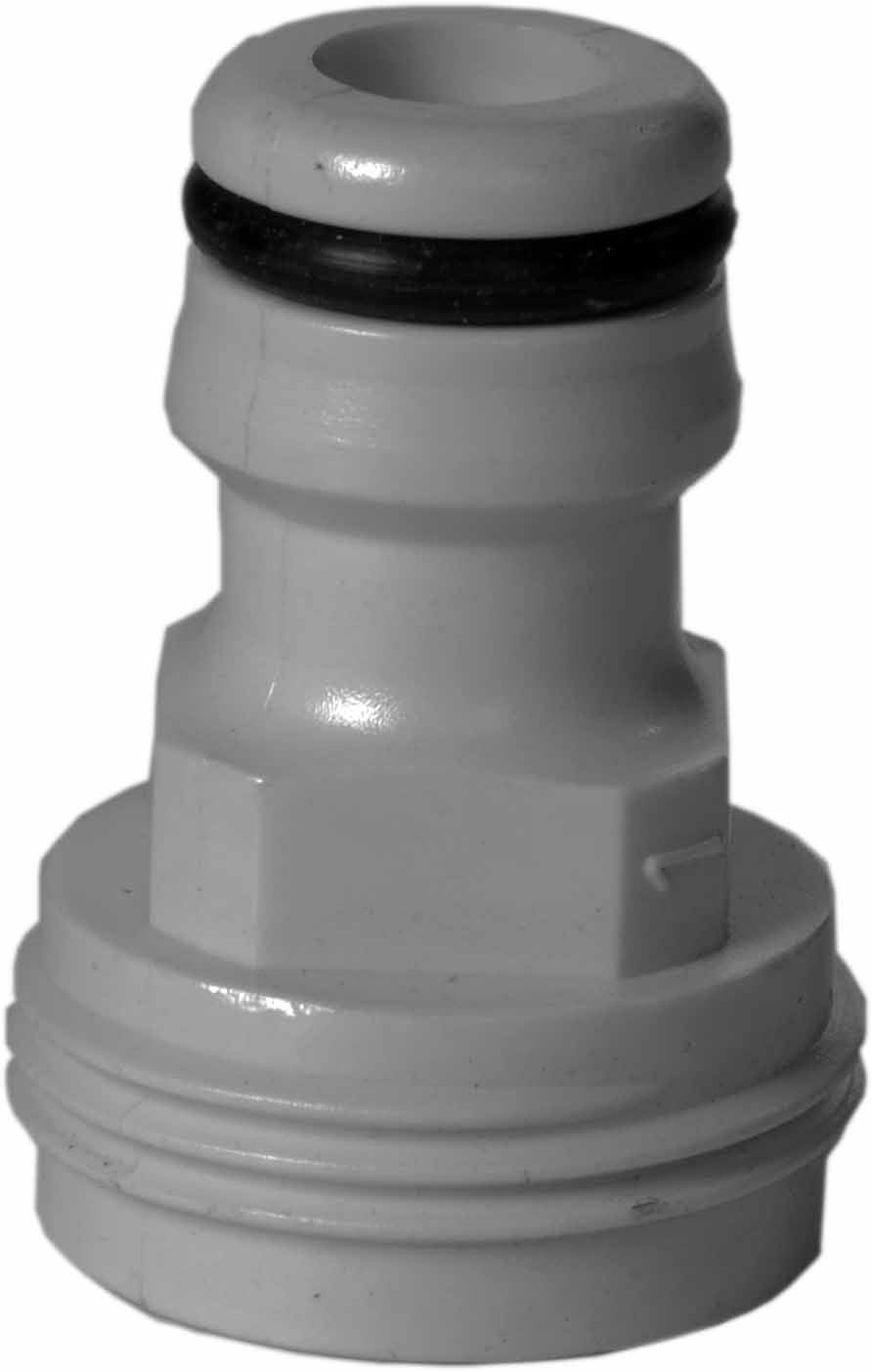 COUPLING MALE FOR GARDEN HOSE, PVC GARDENA 3/4" BSP MALE