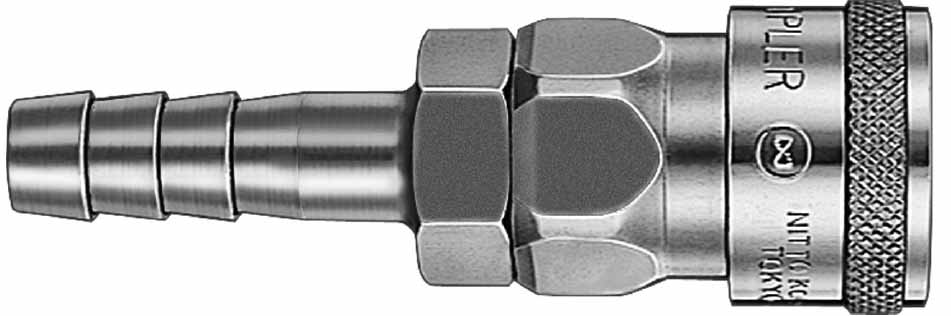 COUPLER QUICK-CONNECT, STAINLESS STEEL 20SH 1/4"