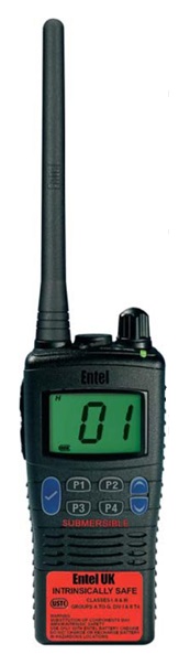 RADIO HAND MARINE ENTEL HT840, INTRINSICALLY SAFE VHF (USTC)