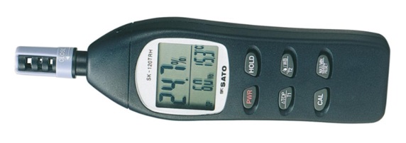 THERMO-HYGROMETER DIGITAL, POCKETABLE 0/50DEG.C 10/95%RH