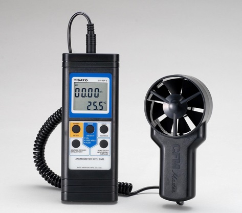 ANEMOMETER DIGITAL REMOTE VANE, 0.70-25M/S